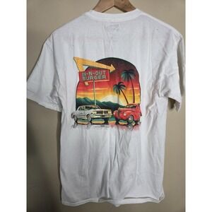 In N Out Texas Double Sided Shirt  White medium